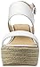 Aldo Women's Scarantino Platform Sandal, White, 7.5 B US