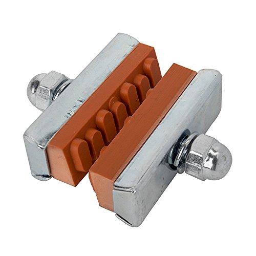 Sunlite Economy Brake Pads, Retro Red, 1 Pair