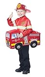 California Costumes Fire Truck Hero Costume, Red, Toddler (3-6)