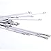 9milelake 25 Pack Stainless Steel 304 Self Locking Ball Lock Cable Ties 12