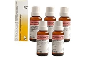 KAXILU Dr.Reckeweg Germany R7 Liver And Gallbladder Drops Pack Of 5 by Dr. Reckeweg