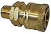 Ultimate Washer UW16-PWD3C8 Female Quick Coupler by Male Threads, 1/4-Inch, 4000 PSI Rated