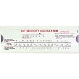 DwyerAir Velocity Calculator Slide Chart, A-532