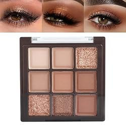 AMY'S DIARY Rose Gold Dark Brown Colorful neutral