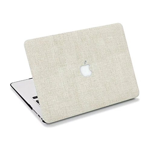 Laptop MacBook Air Case Design - L2W Apple Computers Carrying Case Cover For MacBook Air 11 Inch [Model:A1465/A1370] Including Transparent Keyboard Cover,Plastic Leather Hard Shell Cover White - Thumbnail 3