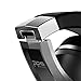 Bluedio U (UFO) PPS 8 Drivers High-End Bluetooth headphones Revolution/3D Sound Effect/Aluminum alloy build/Hi-Fi Rank wireless&wired Over-Ear headsets with carrying hard case Gift (Silver and Black)