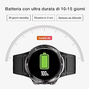 UMIDIGI Uwatch GT Smartwatch Orologio Fitness Uomo Donna Impermeabile 5ATM Smart Watch Cardiofrequenzimetro da Polso… - immagine 5