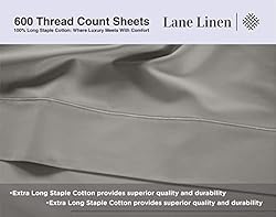 600 Thread Count Queen Sheets, 4 Pc Queen Bed