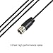1PLUS 50 Miles Amplified HDTV Antenna with Detachable Amplifier Power Supply-13ft Coax Cable