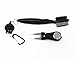 Honbay Golf Divot Repair Tool Set, Golf Brush and Groove Cleaner with Retractable Clip
