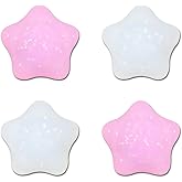 PERFECTSIGHT Switch Thumb Grips, Cute Joystick Caps for Nintendo Switch Lite/OLED 4 PCS Thumbstick Cover, Analog Stick Button Cover for NS Joycon Controller Accessories, Bling Star