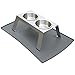 PetFusion X-LARGE Waterproof Dog Food Mat (34x23