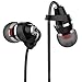 BYZ in Ear Headphones with Mic Wired Earbuds Black for MP3 Player