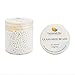 PH PandaHall White Seed Beads, 2000 Pcs 3mm 8/0 Glass Seed Beads Round Small Pony Bead Waist Beads Mini Spacer Beads for Earring Bracelet Necklace Anklet Jewelry DIY Craft Making