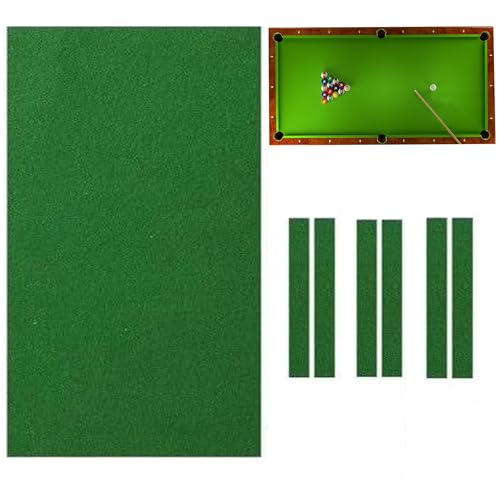 WDEC Billiard Cloth, Pool Table Felt, 7 ft Pool Table Felt Cloth For 7 ft Pool Tables, Snooker Cloth, Felt Replacement Kit Fit, Professional, Felt Cloth for Home, Club & Game Room Use
