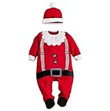 Baby Clothes Outfits Boy Girl Kids Romper Hat Cap Set Christmas Gift