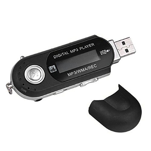 MokingtopÂ®USB 32G TF Card Mini MP3 Player With FM Radio Black