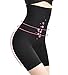 Jenbou Women's Hi-Waist Body Shaper Butt Lifter Shapewear Trainer Tummy Control Panties Seamless Thigh Slimmers Cincher Black