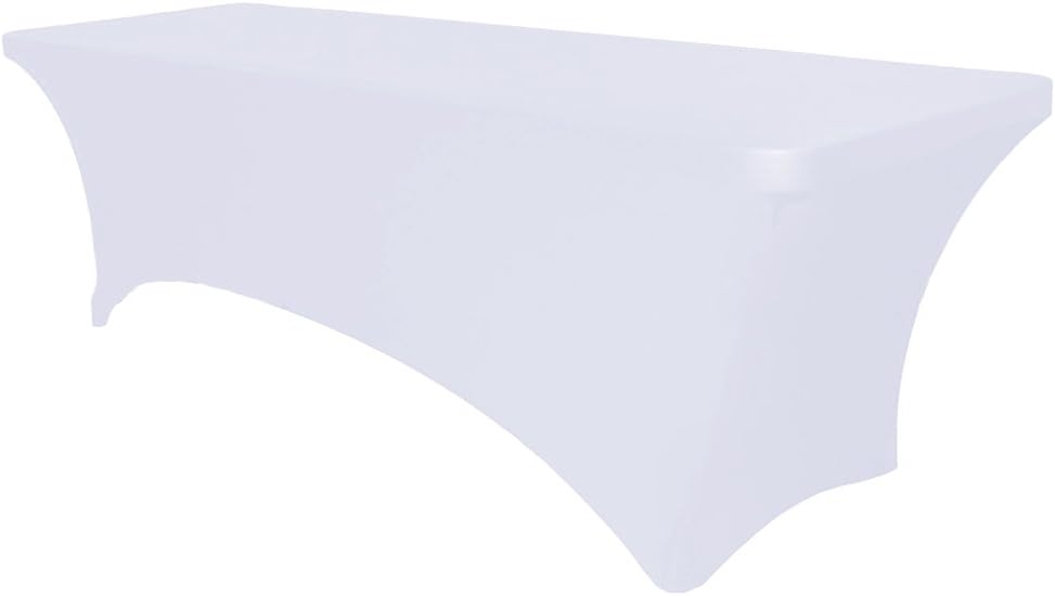 Best white pleated table cloth 6′