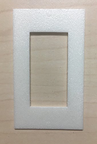 TradeGear Wall Plate Insulation Gasket 26 Pack - Wall Gasket Replacement Made with Weatherproof, Polyethylene Insulating Foam - Energy Saving, One Size Fits All Design