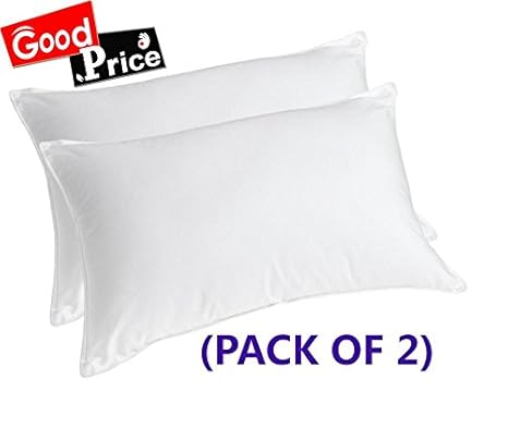 Buy Good Price Reliance Micro Fiber Filled Plain Pillow Combo Set