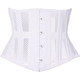 LARTIGUE Latex Waist Trainer for Women Underbust Sport Workout Corset Girdle Shapewear Hourglass Body Shaper