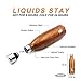 vatna Insulated Water Bottle, Double Wall Vacuum Stainless Steel Water Bottle, Cola Shape, BPA Free, Keeps Cold & Hot, Perfect for Picnics Outdoor Sports Camping Hiking Cycling 17oz (500ml)