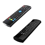 acemax MX3 2.4G Wireless Air Mouse with 2.4G QWERTY Mini Keyboard and IR Learning Function Best Partner for Android TV Box Matricom G-Box Q MXQ PRO XBMC KODI Media Player HTPC Mini PC Shield TV