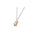 Flexagon Hipster Fox Pendant (Gold)