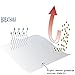 Niagara 4 Pack Pillow Protectors Standard 20x26 Inches Lab Certified Ultra Fresh Treated 100% Cotton Non Crinkle Quiet Breathable Zipper Covers Cases White