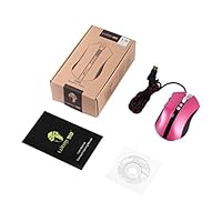 Coldcedar New G60 Full Speed Photoelectric Braided Wired Gaming Mouse with 4000DPI