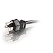 C2G Power Cord, Power Splitter, Power Squid, 1 to 4 Splitter, 16 AWG, Black, 6 Feet (1.82 Meters), Cables to Go 29808 - TAA Compliant