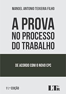 Livro A Prova no Processo do Trabalho