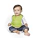 OXO Tot Waterproof Silicone Roll Up Bib with Comfort-Fit Fabric Neck