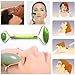 Acupress Jade Roller Massager -Rejuvenates Face and Neck Skin