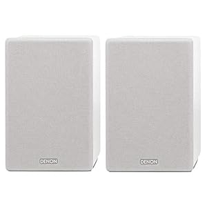Denon Ceol Draadloos en CD Hi-Fi Systeem Luidsprekers Kleur: wit
