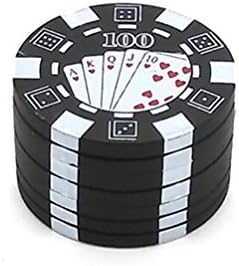 Tobacco Crusher,Diadia Counter Tobacco Herb Spice Grinder 3 Layer Herbal Smoke Chromium Crusher