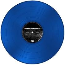 NI Traktor Scratch Pro Control Vinyl MK2 Blue
