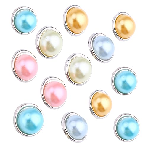 JEWEDECO 100Pcs Mini Round Brads Safe Two Legged Decorative Nails for DIY Crafts Random Colors for Scrapbooking Photos Ribbons More