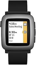 Pebble Time Smartwatch - Black