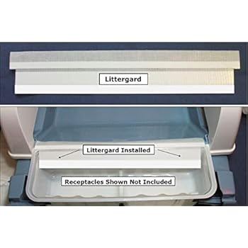 Felineasy Littergard - Eliminates Litter & Waste Under Littermaid Receptacle Junction.