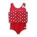 SGMWVB Cute Toddler Swimsuits Float Suit with Adjustable Buoyancy one Piece Swimwear Swimsuit for Boys and Girls