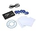 KKmoon Contactless 14443A Card Encoder IC Card Reader Writer with 5pcs Cards 5pcs Key Fob USB Interface 13.56MHZ RFID