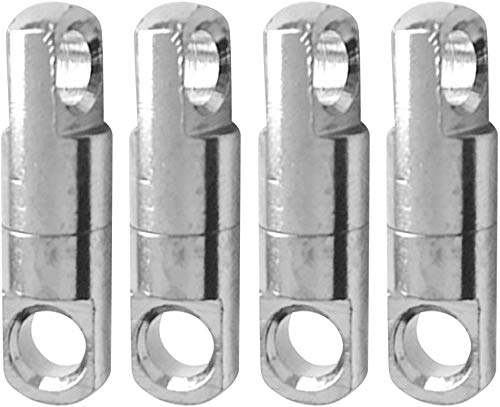 SHANGHh Schweres Zwei-Wege-Drehwirbel, Angelwirbel / Edelstahlwirbel für Salzwasser Angeln Süßwasser Angeln