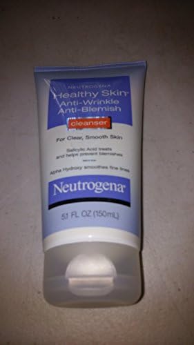 NEUTROGENA HEALTHY SKIN ANTI-WRINKLE,ANTI-BLEMISH CLEANSER 5.1 OZ.