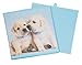 Clever Creations Cute Lab Puppies Collapsible Storage Organizer Cube Folding Storage Organizer for Animal Themed Rooms | Perfect Size Storage Cube for Books, Shoes, Games
