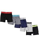 Beverly Hills Polo Club Big Boys' 5-Pack Boxer Briefs