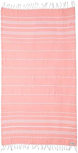 Peach Beach Towel Blanket Tapestry Wall Hanging - 100% Turkish Cotton by Sand Cloud - As Seen on Shark Tank