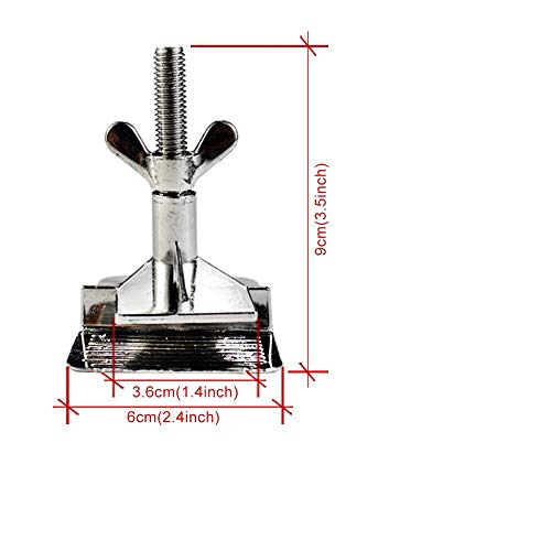 2 pc of Screen Frame Butterfly Hinge Clamp for Silk Screen Printing Sturdy Quality 009022, screws NOT included - Thumbnail 2