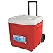 Coleman Wheeled Cooler, Red, 45 Quart